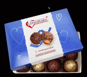Конфеты "СЕРДЦЕЕДКА" с миндалём